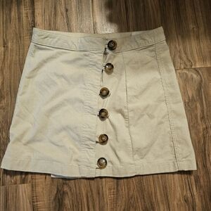 NWT By Together Tan A-line Mini Skirt